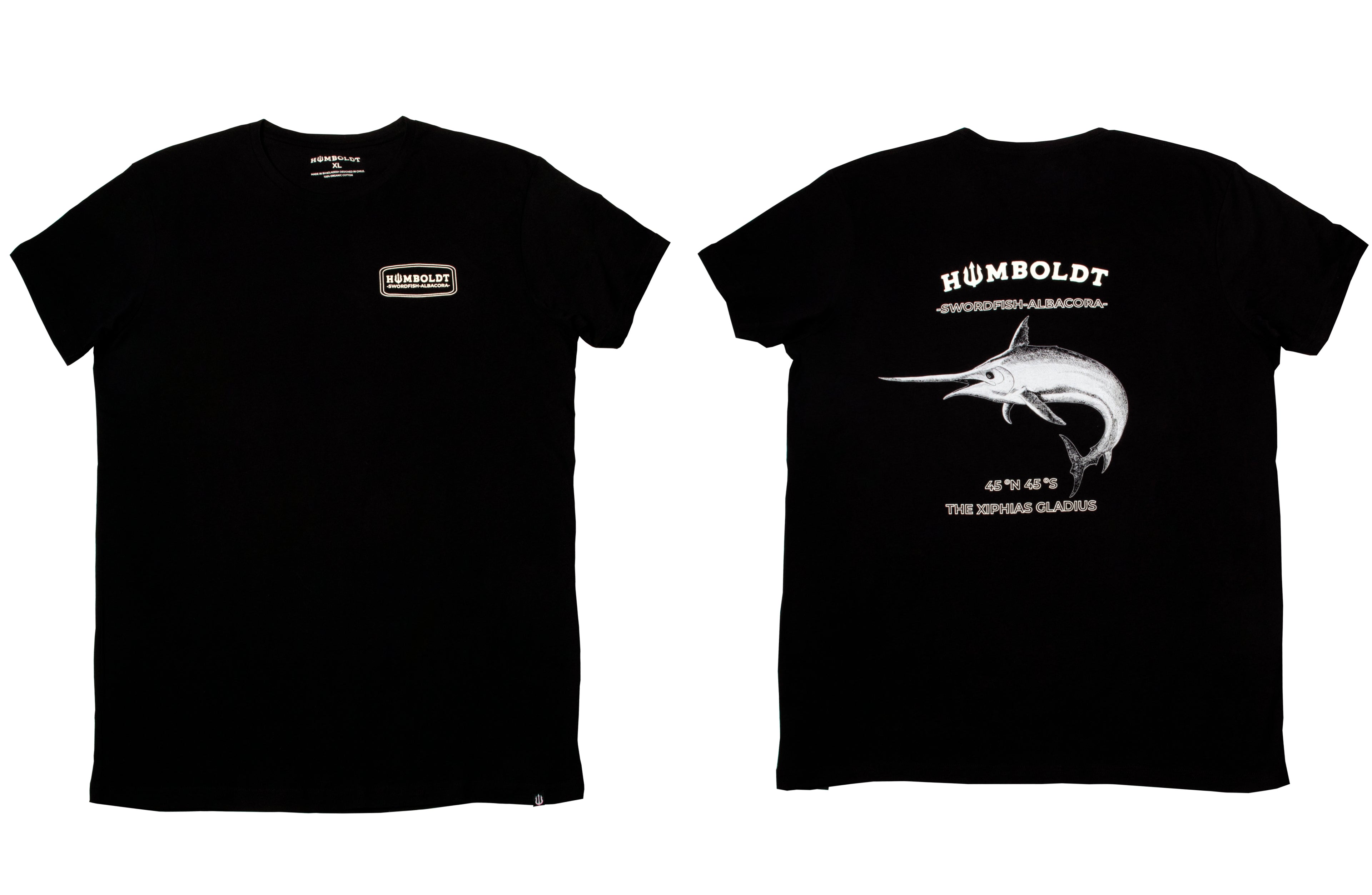 Polera Manga Corta Negra Albacora